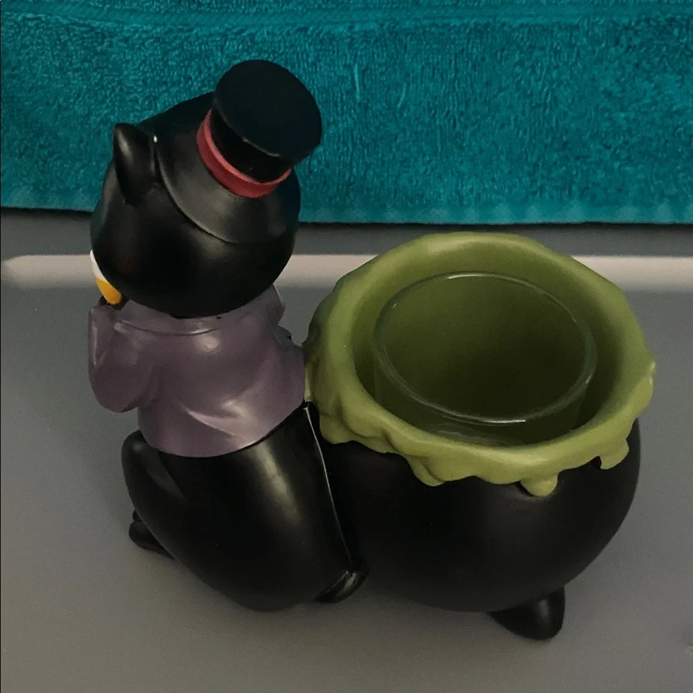 Yankee Candle Votive Tea Light Holder V/H TL/H SOPHIA SIR Black CAT